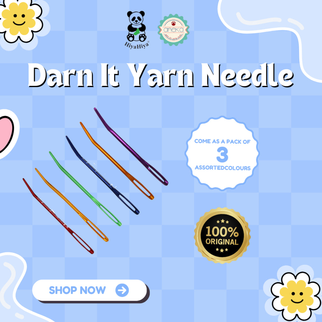 HIYAHIYA - Alat Rajut Jarum / Darn It Needles