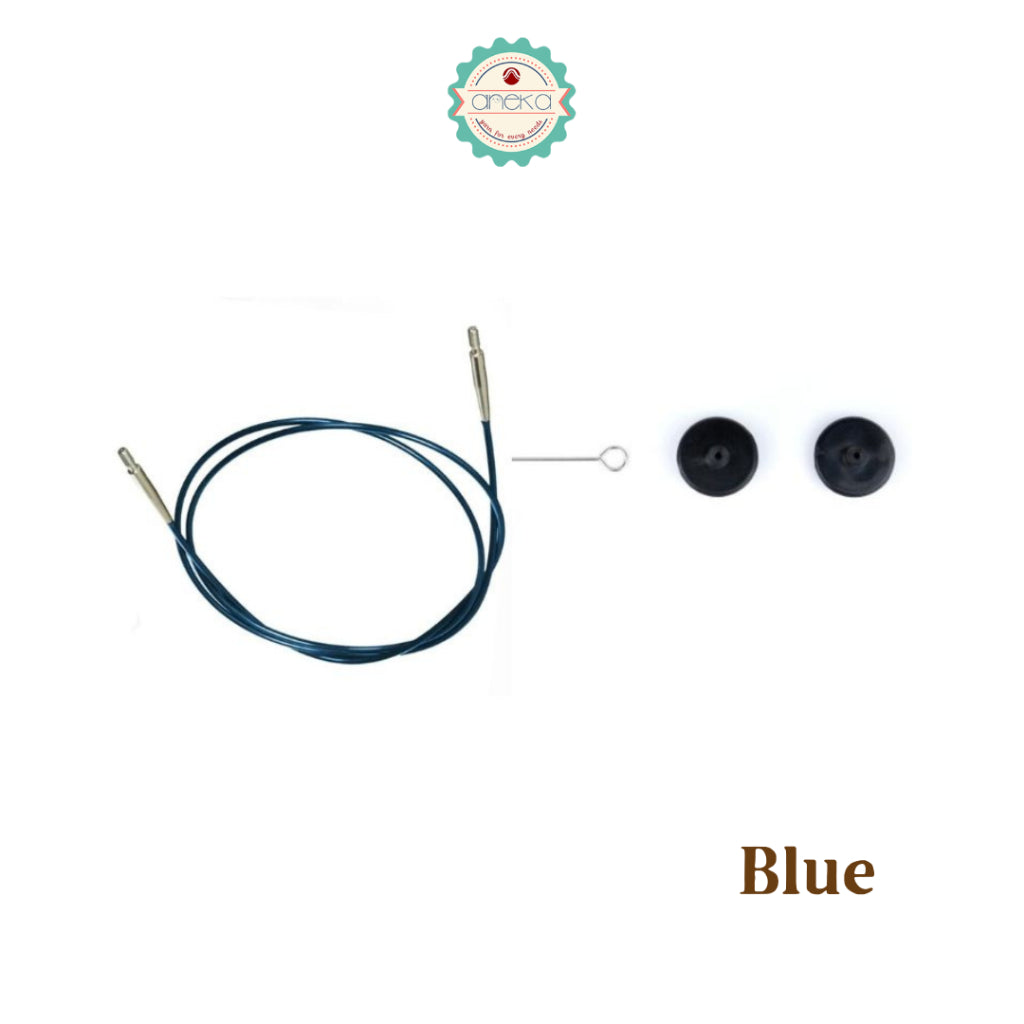 Lykke - Swivel Interchangeable Cords / Alat Rajut Jarum Kabel Knitting