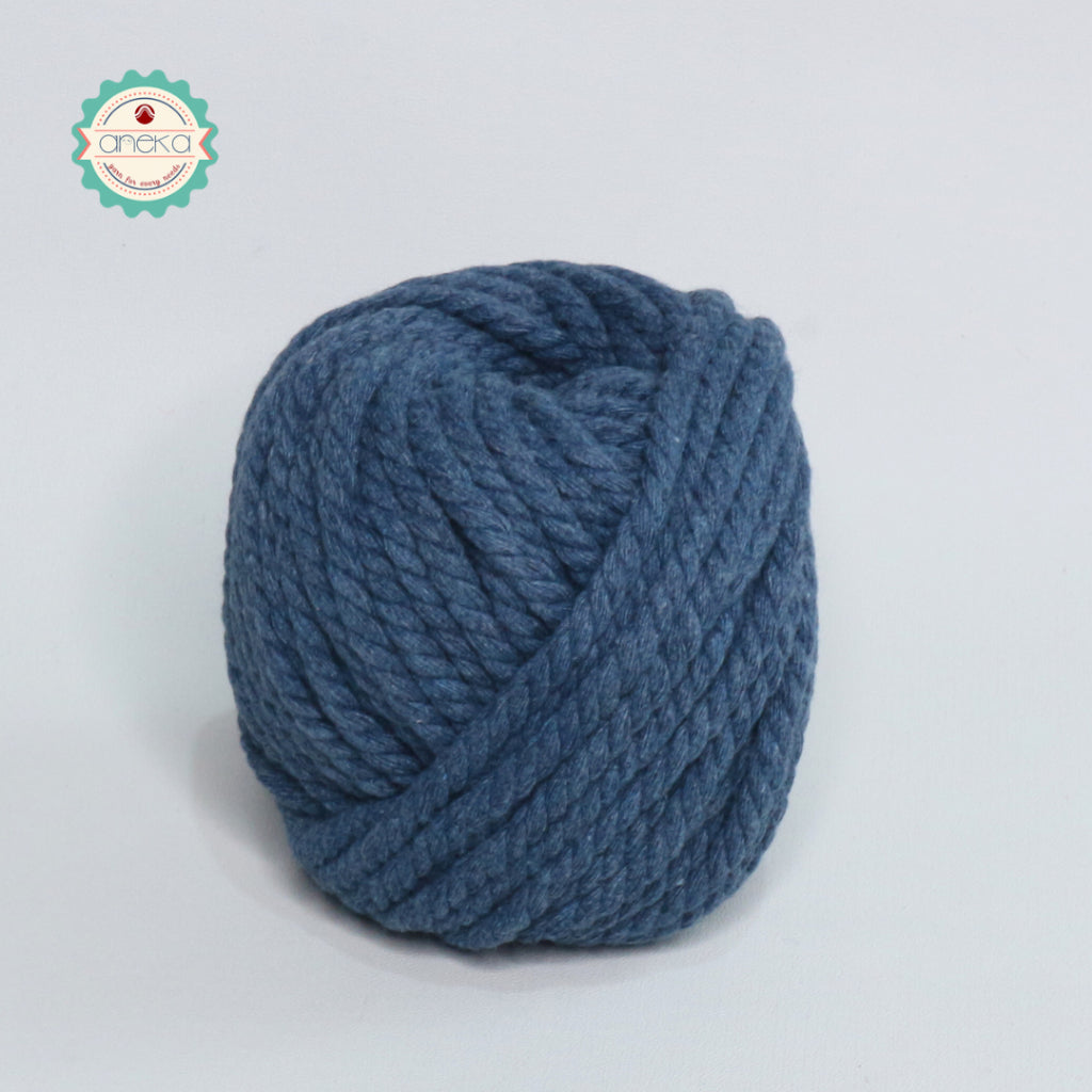 KATALOG - Benang Tali katun/tali macrame makrame warna 100 Gr - 4mm