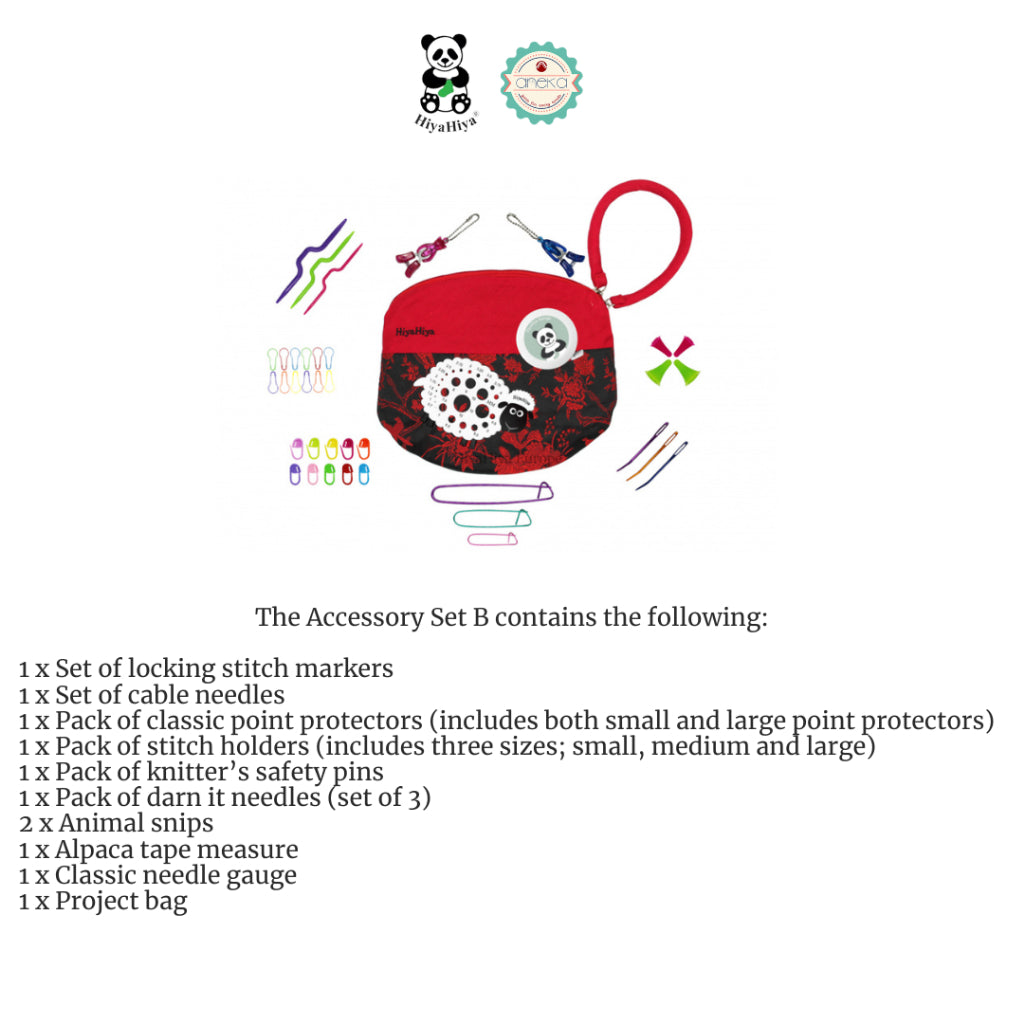 HIYAHIYA - Aksesoris Alat Rajut / Accesories Set