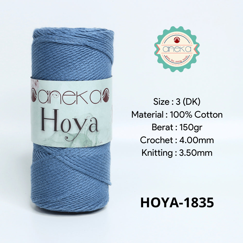 KATALOG - Benang Rajut Hoya / Cotton Rope Macrame Cord Crochet Yarn