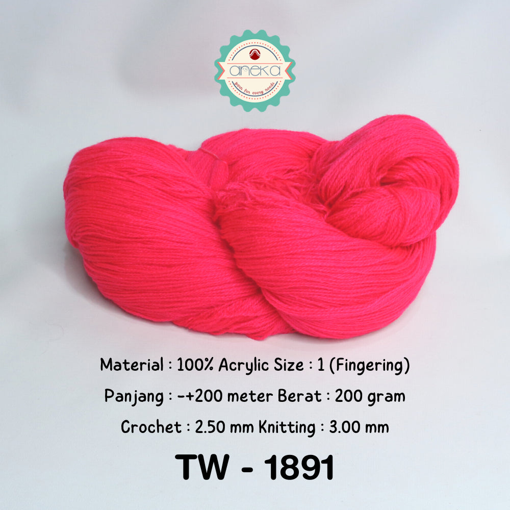 KATALOG - Benang Rajut Wool Aneka / Wol / Siet Yarn 200 gram (BENTUK HANK, TIDAK DIGULUNG) Part 1