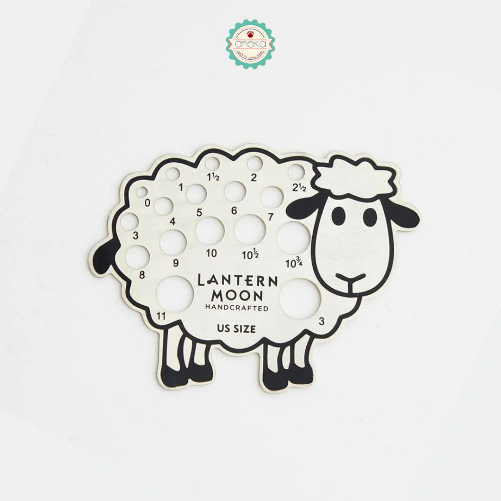 LANTERN MOON - Meadow Needle Gauge / Alat Rajut Knitting Penggaris Ukur