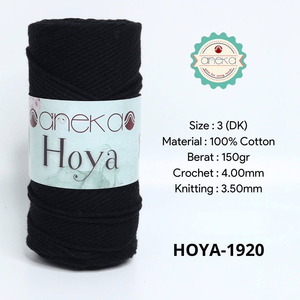 KATALOG - Benang Rajut Hoya / Cotton Rope Macrame Cord Crochet Yarn