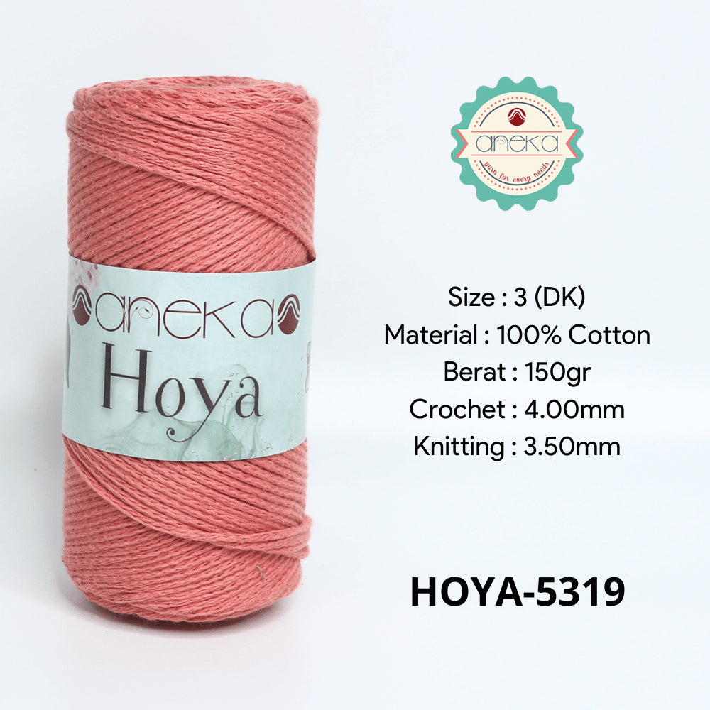 KATALOG - Benang Rajut Hoya / Cotton Rope Macrame Cord Crochet Yarn