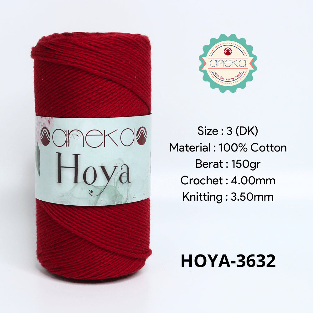 KATALOG - Benang Rajut Hoya / Cotton Rope Macrame Cord Crochet Yarn
