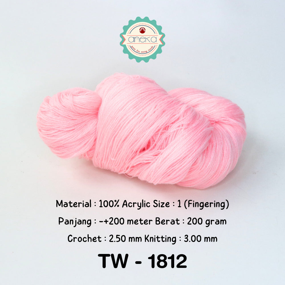 KATALOG - Benang Rajut Wool Aneka / Wol / Siet Yarn 200 gram (BENTUK HANK, TIDAK DIGULUNG) Part 1