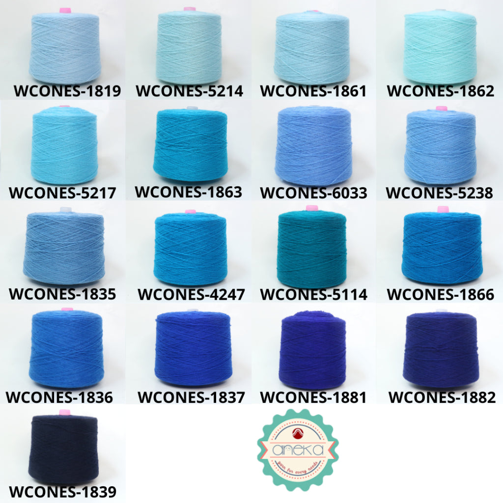 KATALOG - Benang Rajut Wool Aneka Cones / Wol / Siet Yarn / Tufting Rug / Karpet - Part 5