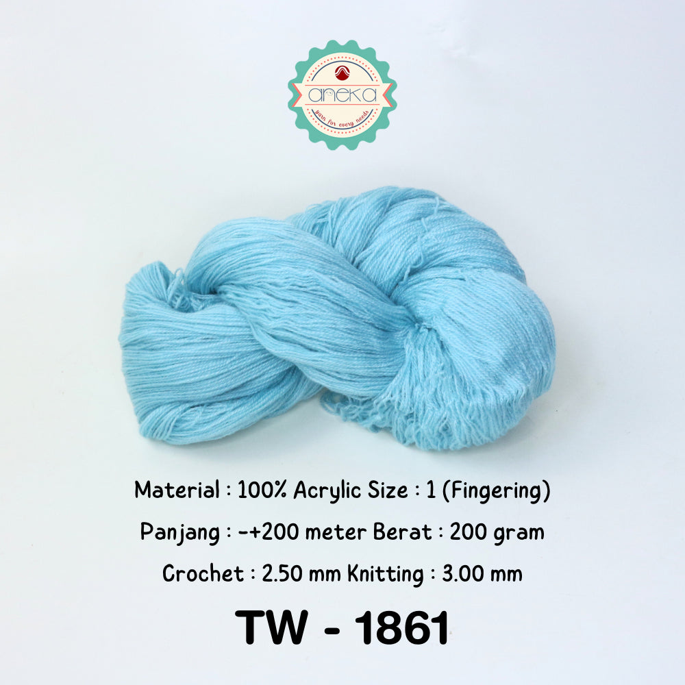 KATALOG - Benang Rajut Wool Aneka / Wol / Siet Yarn 200 gram (BENTUK HANK, TIDAK DIGULUNG) Part 1