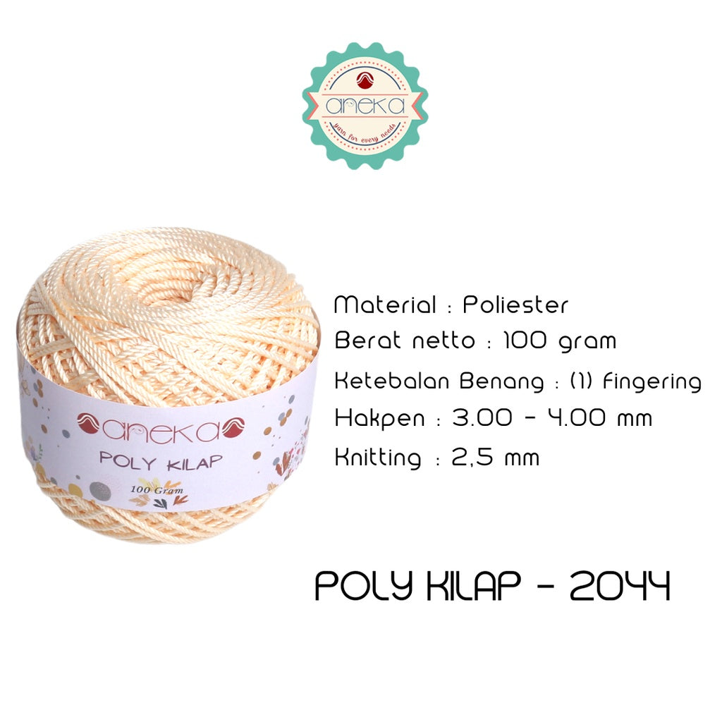 CATALOG - PREMIUM Polyester Knitting Yarn / Polyester / Poly Poly Luster Color PART 2
