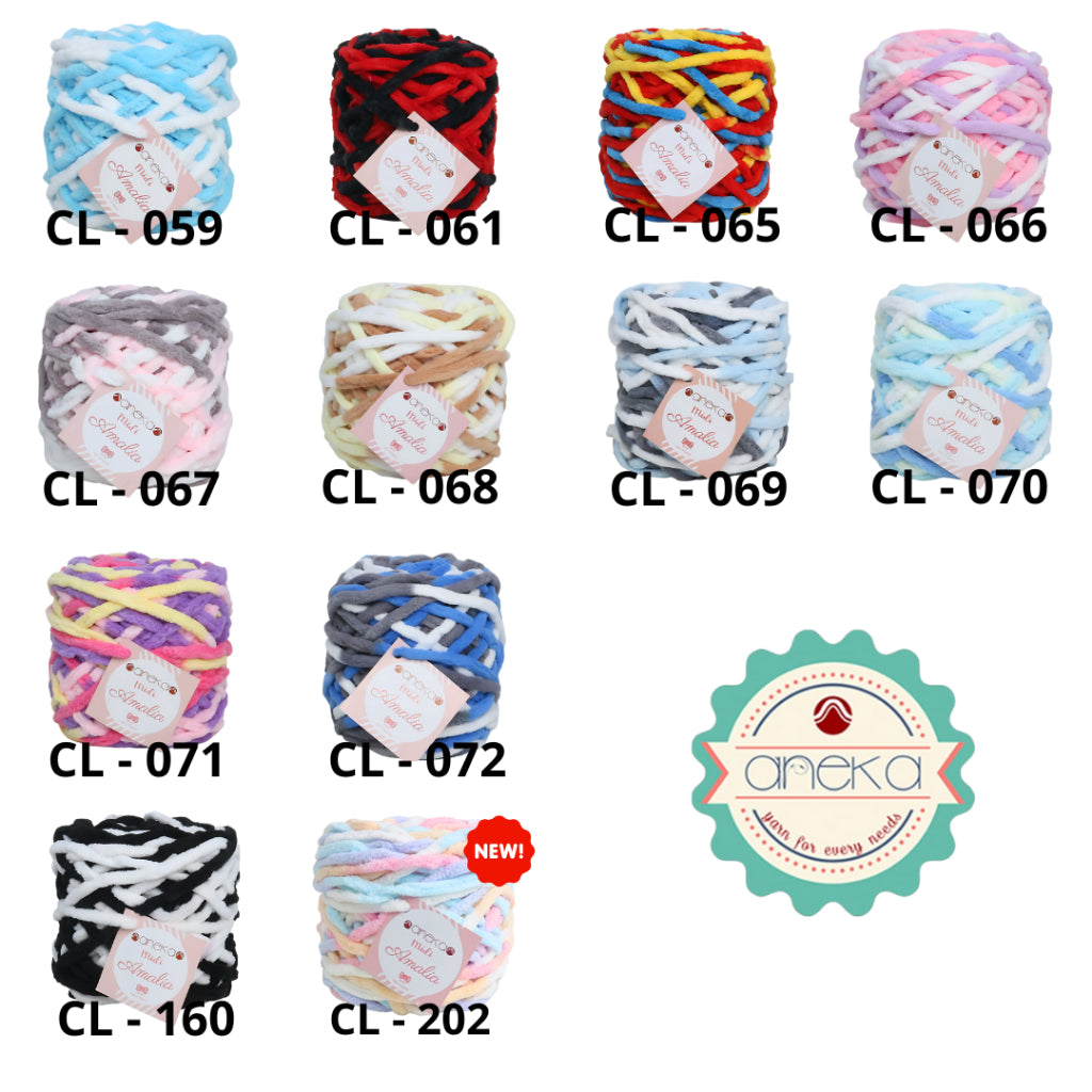 CATALOG - Amalia Midi Chenille Knitting Yarn PART 2