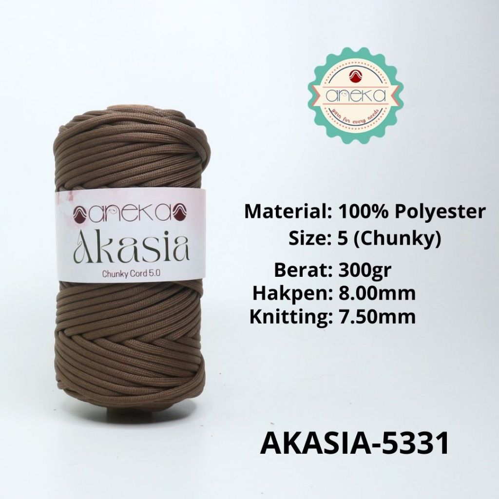 KATALOG - Benang Rajut Akasia / Chunky Cord Crochet Knitting Yarn