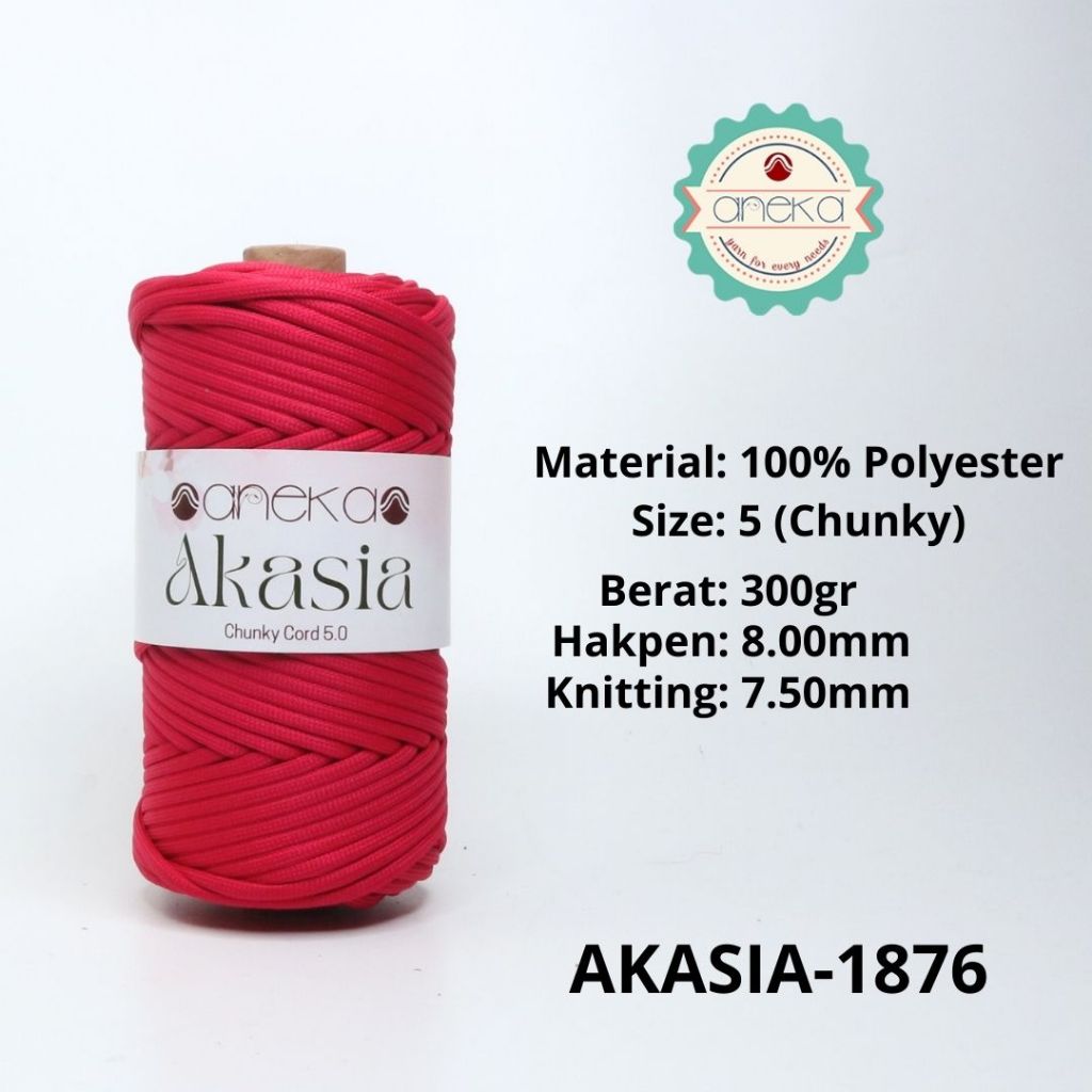 KATALOG - Benang Rajut Akasia / Chunky Cord Crochet Knitting Yarn