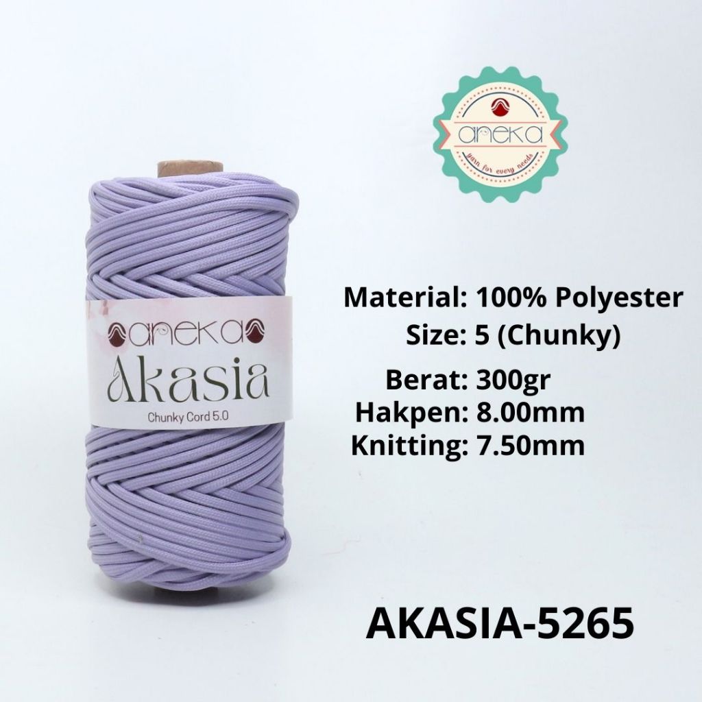 KATALOG - Benang Rajut Akasia / Chunky Cord Crochet Knitting Yarn