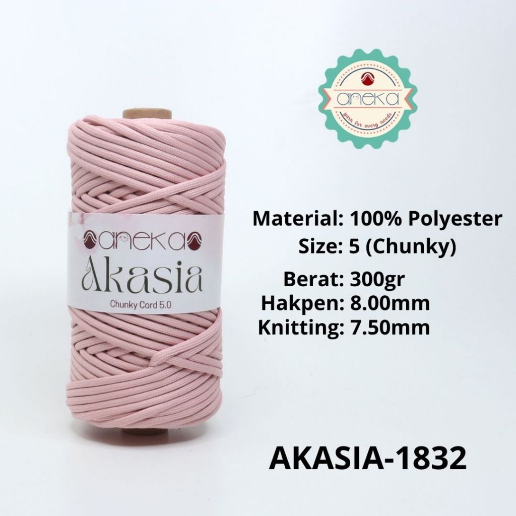 KATALOG - Benang Rajut Akasia / Chunky Cord Crochet Knitting Yarn