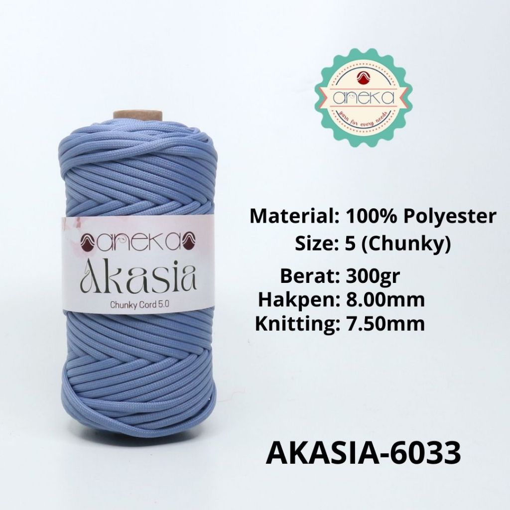 KATALOG - Benang Rajut Akasia / Chunky Cord Crochet Knitting Yarn