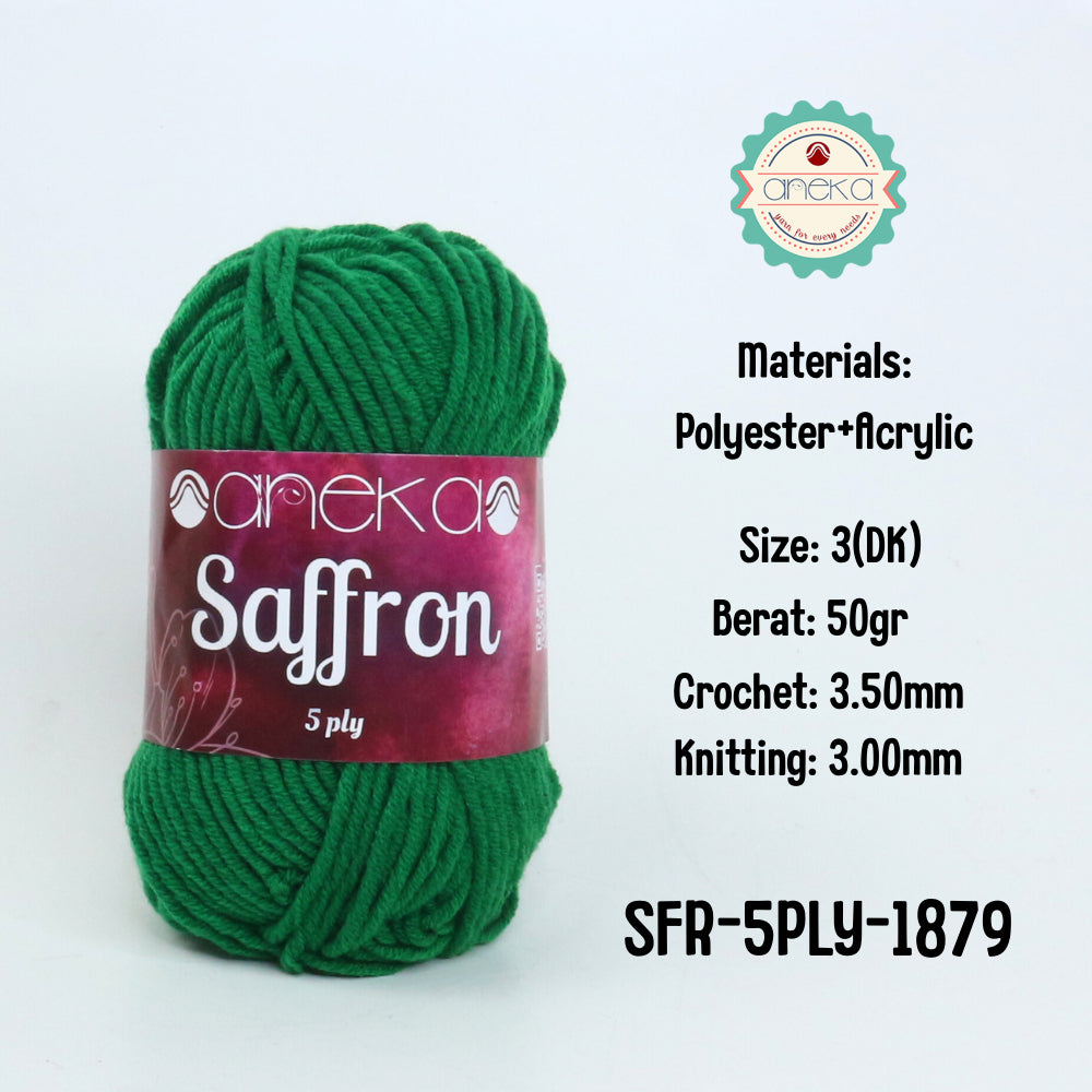KATALOG - Benang Rajut Saffron 5 Ply / Crochet Knitting Yarn - Part 1