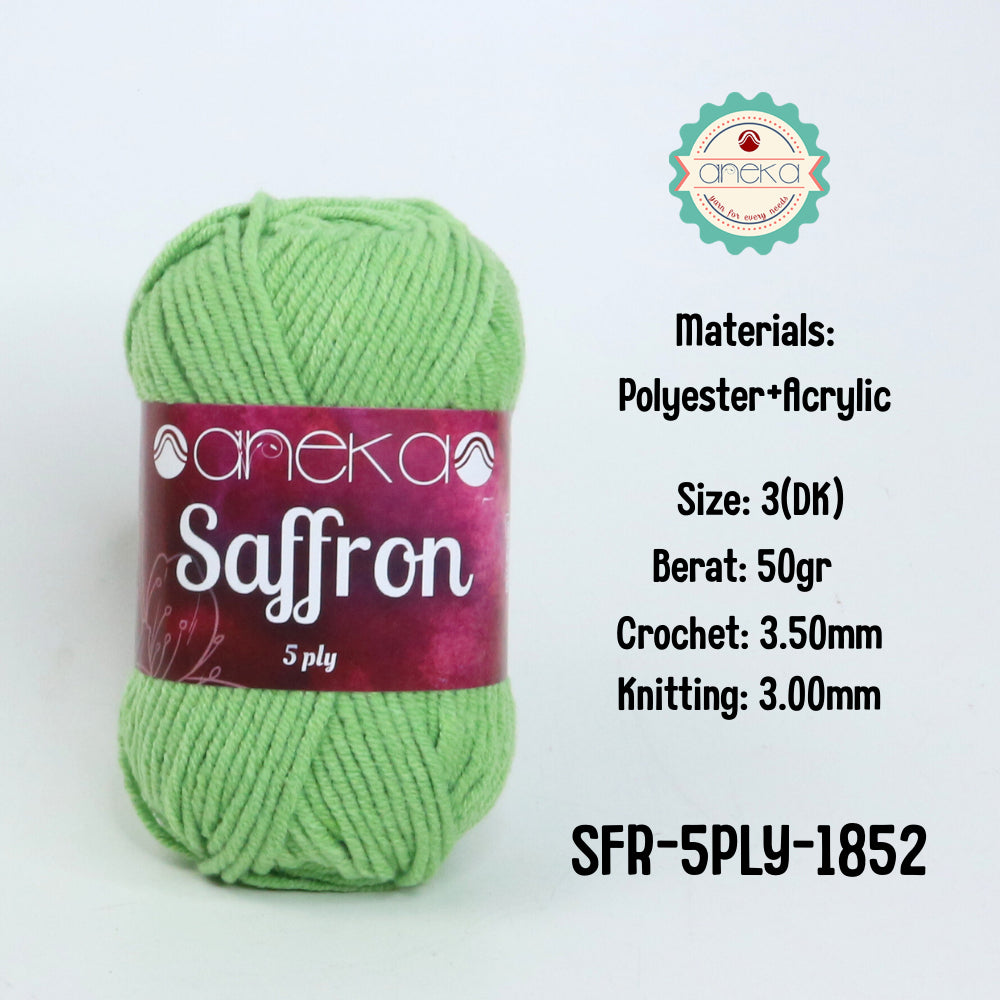 KATALOG - Benang Rajut Saffron 5 Ply / Crochet Knitting Yarn - Part 1