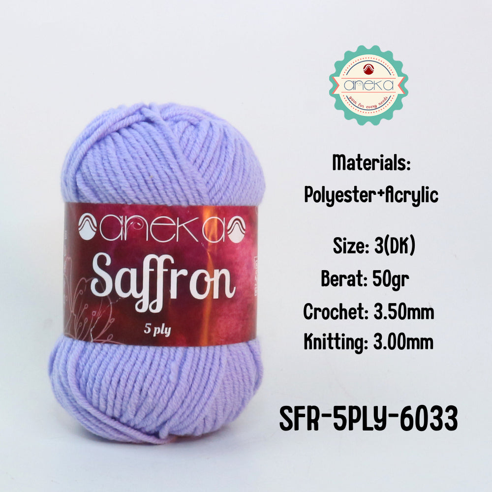 KATALOG - Benang Rajut Saffron 5 Ply / Crochet Knitting Yarn - Part 1