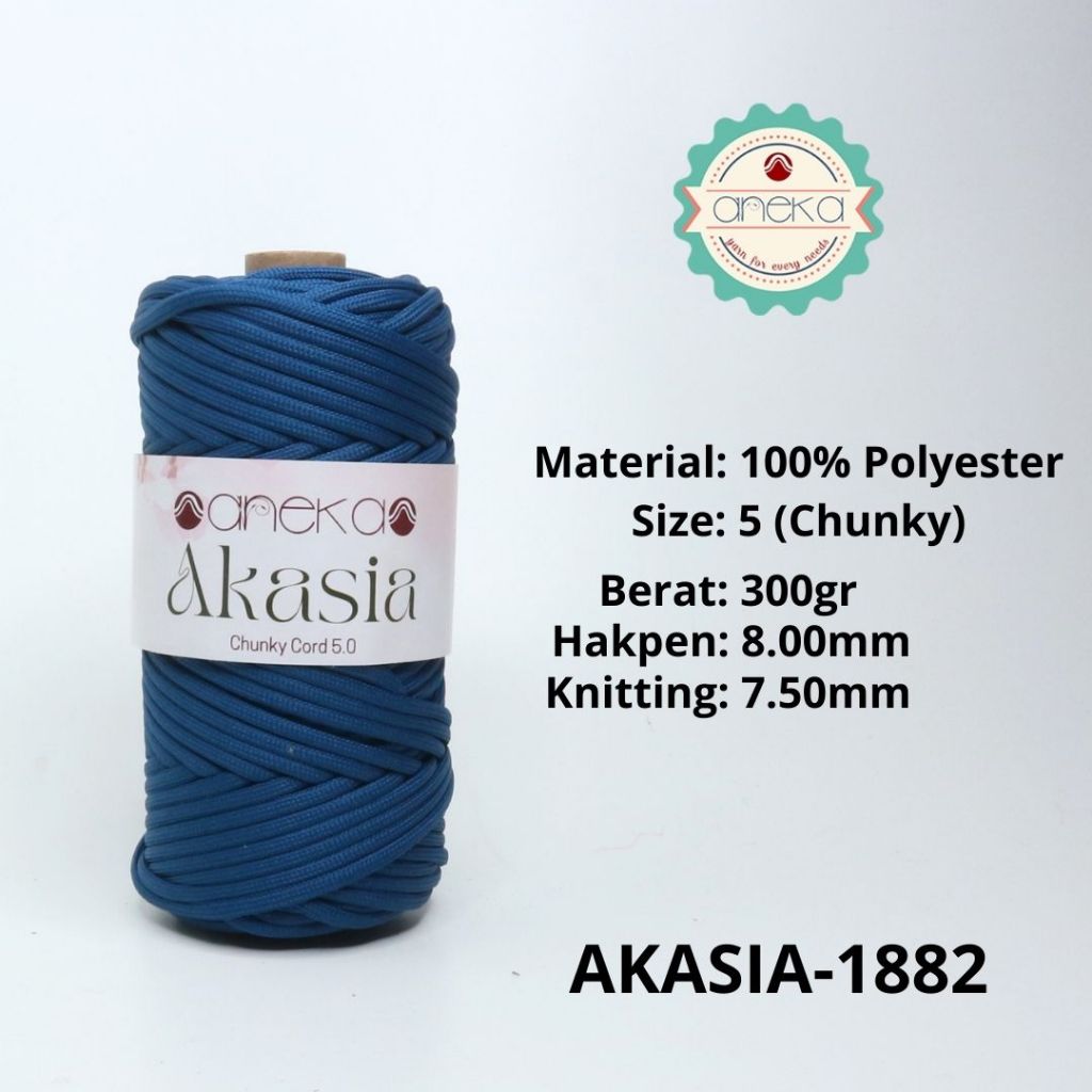 KATALOG - Benang Rajut Akasia / Chunky Cord Crochet Knitting Yarn