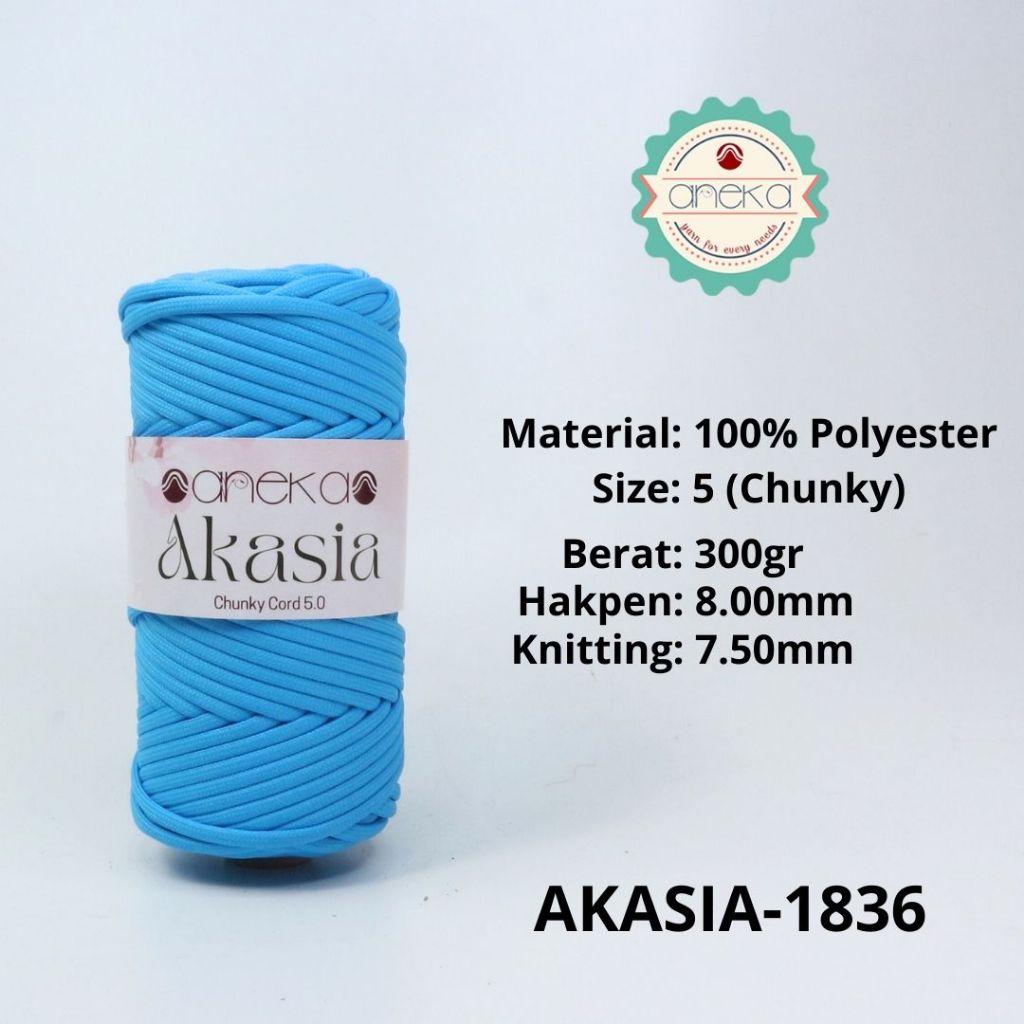 KATALOG - Benang Rajut Akasia / Chunky Cord Crochet Knitting Yarn