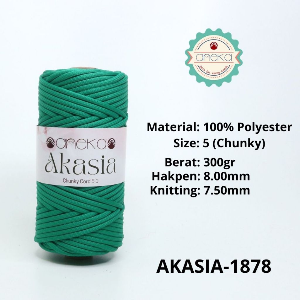 KATALOG - Benang Rajut Akasia / Chunky Cord Crochet Knitting Yarn