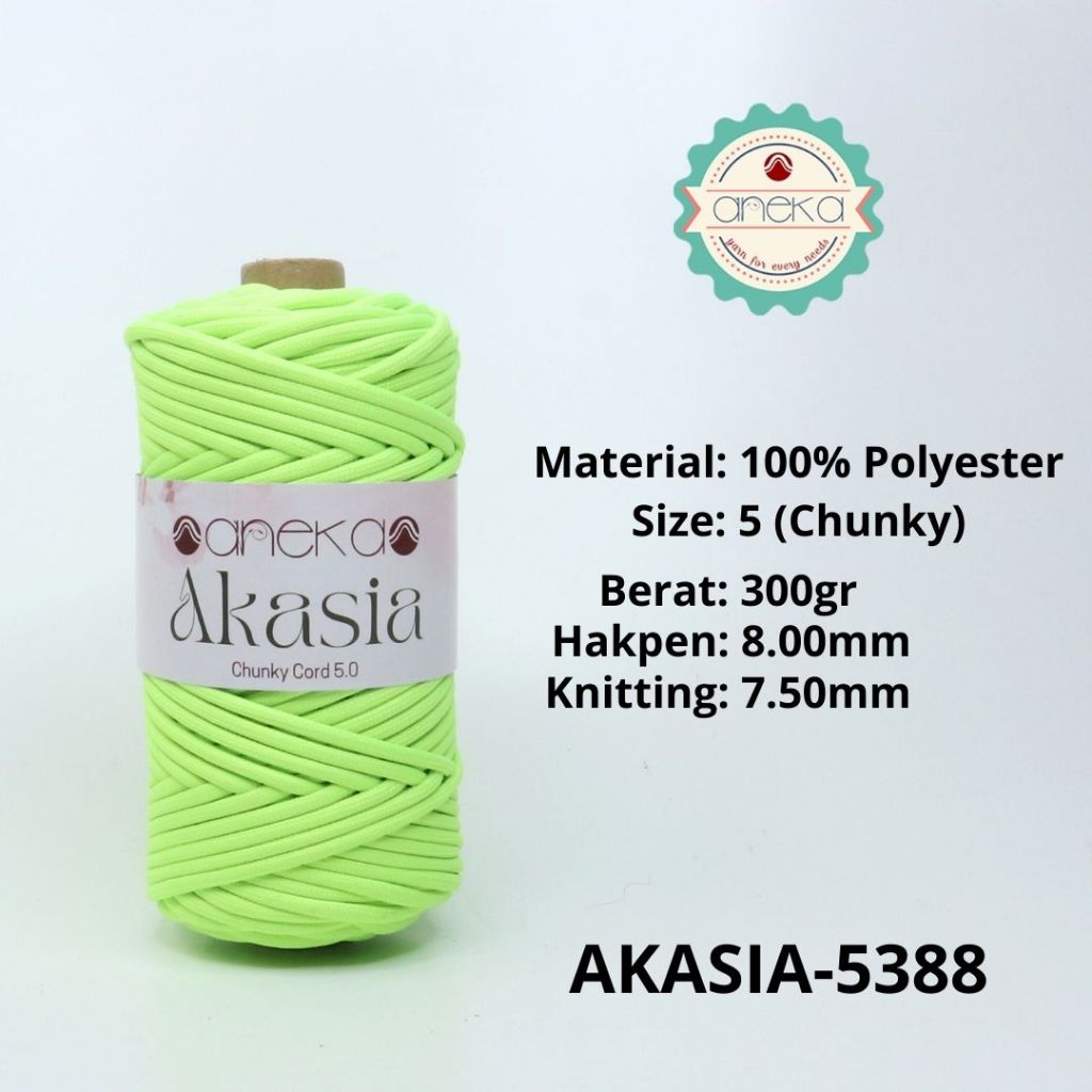 KATALOG - Benang Rajut Akasia / Chunky Cord Crochet Knitting Yarn