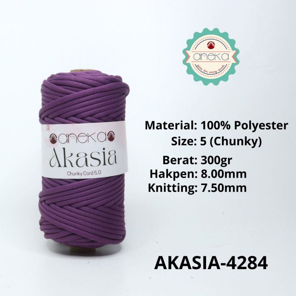 KATALOG - Benang Rajut Akasia / Chunky Cord Crochet Knitting Yarn