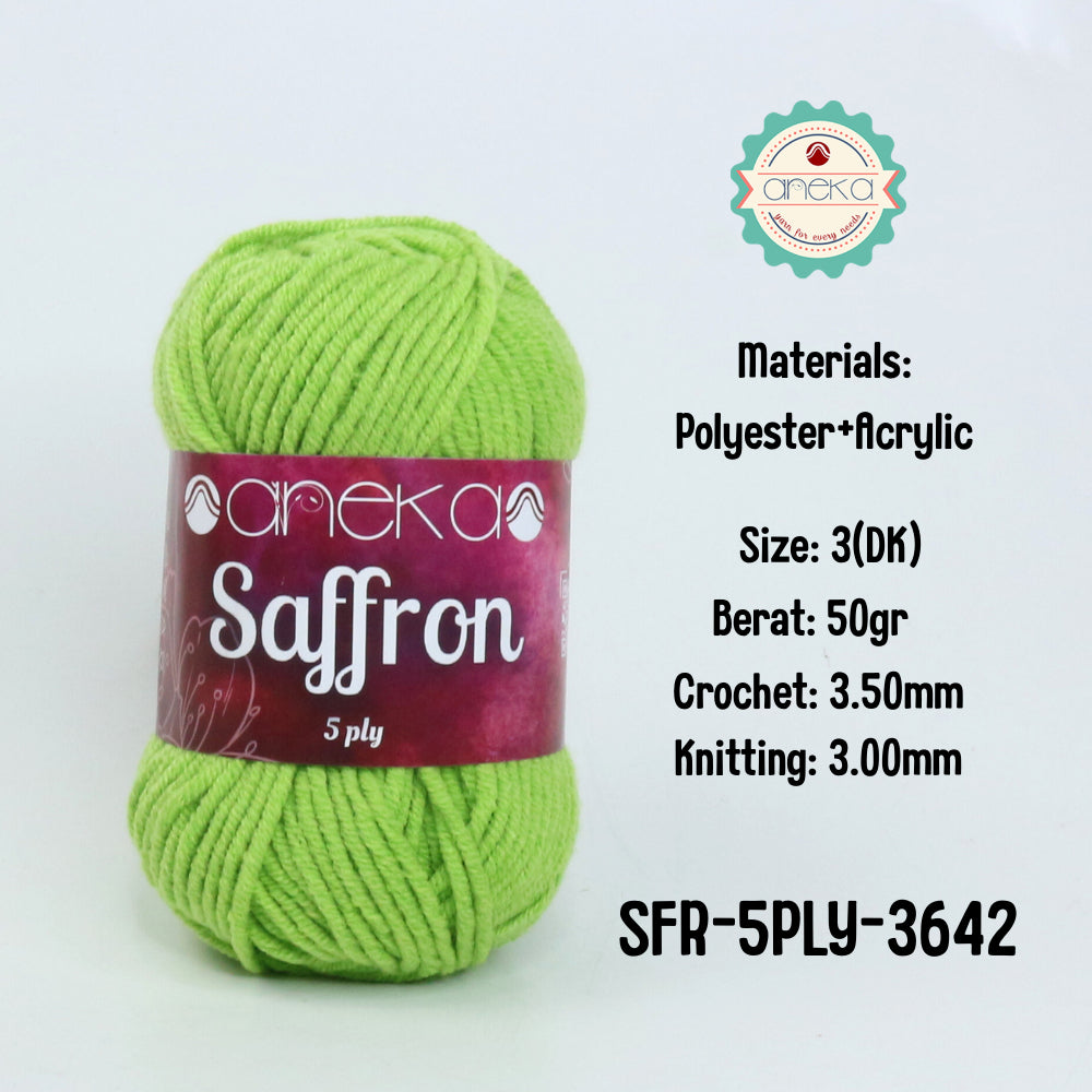 KATALOG - Benang Rajut Saffron 5 Ply / Crochet Knitting Yarn - Part 1