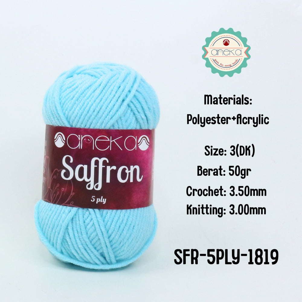 KATALOG - Benang Rajut Saffron 5 Ply / Crochet Knitting Yarn - Part 1