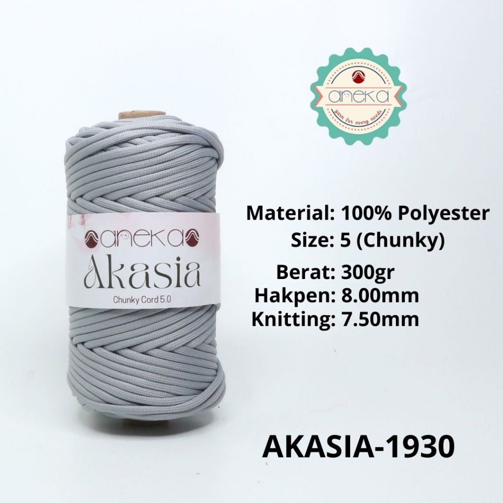 KATALOG - Benang Rajut Akasia / Chunky Cord Crochet Knitting Yarn