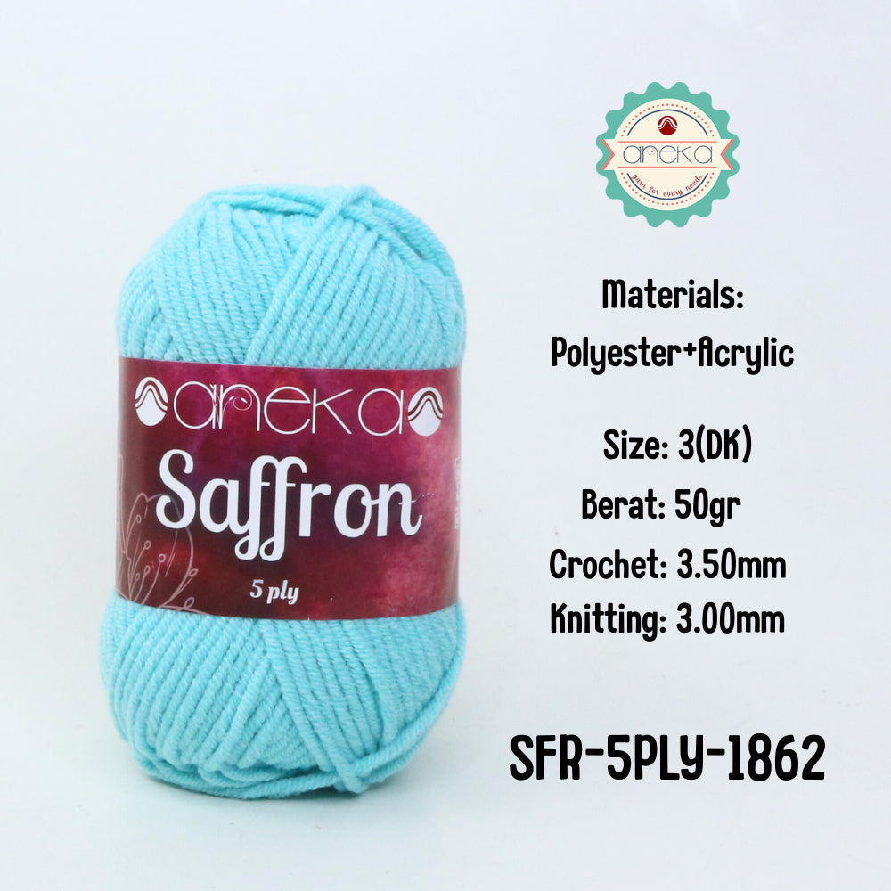 KATALOG - Benang Rajut Saffron 5 Ply / Crochet Knitting Yarn - Part 1