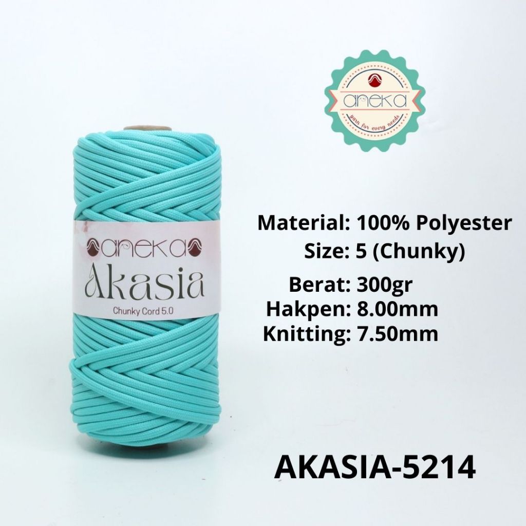 KATALOG - Benang Rajut Akasia / Chunky Cord Crochet Knitting Yarn