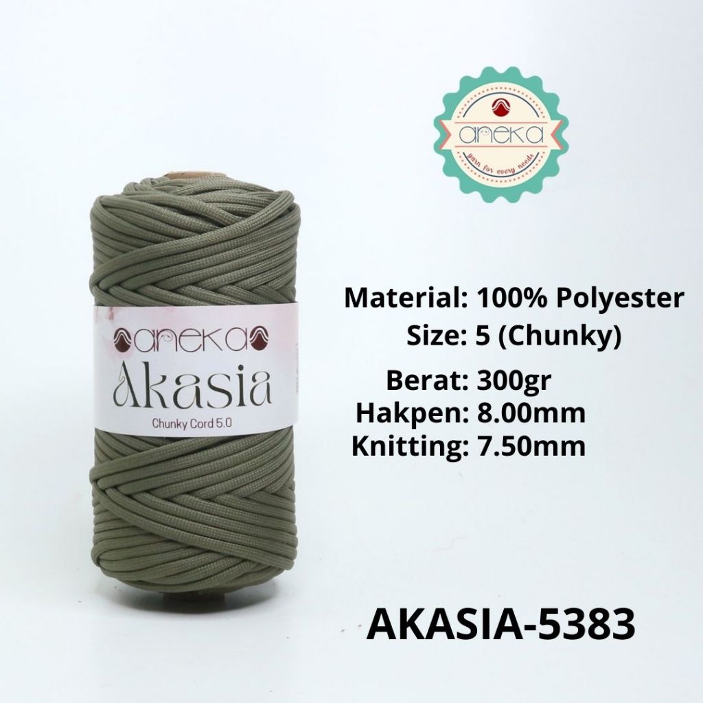 KATALOG - Benang Rajut Akasia / Chunky Cord Crochet Knitting Yarn