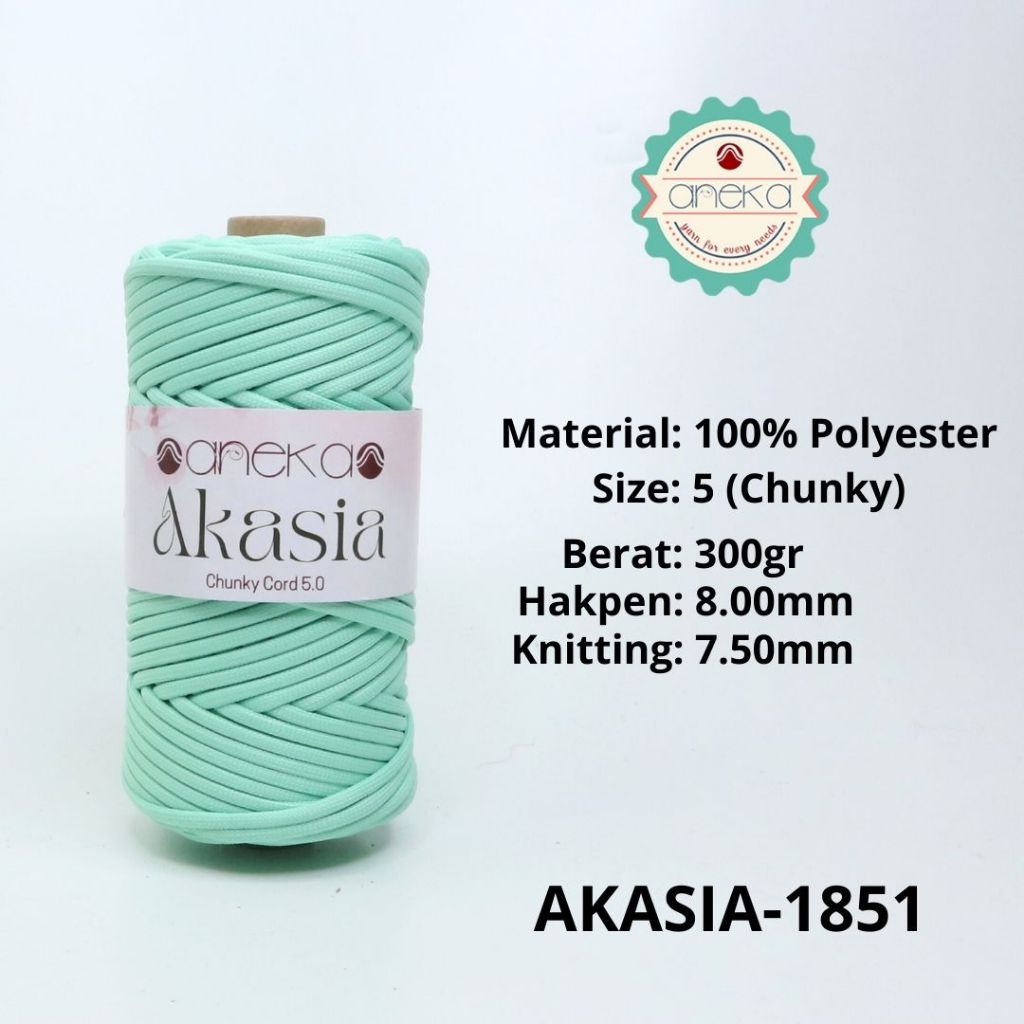 KATALOG - Benang Rajut Akasia / Chunky Cord Crochet Knitting Yarn