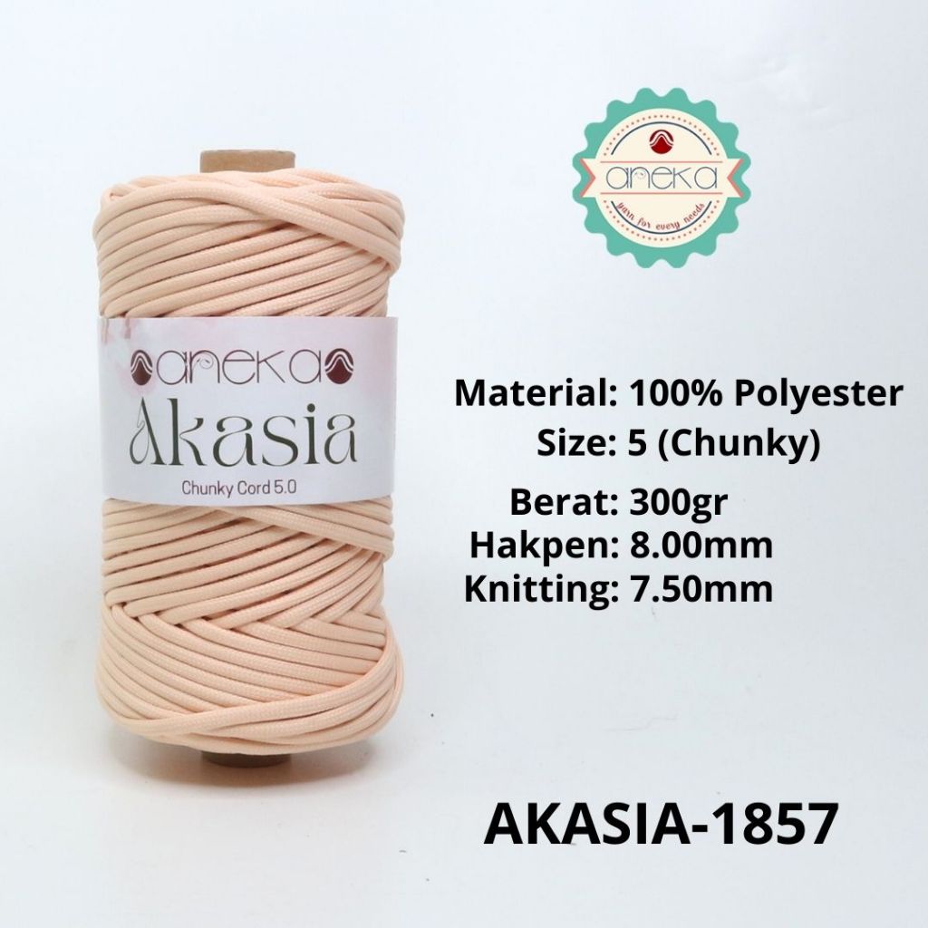 KATALOG - Benang Rajut Akasia / Chunky Cord Crochet Knitting Yarn