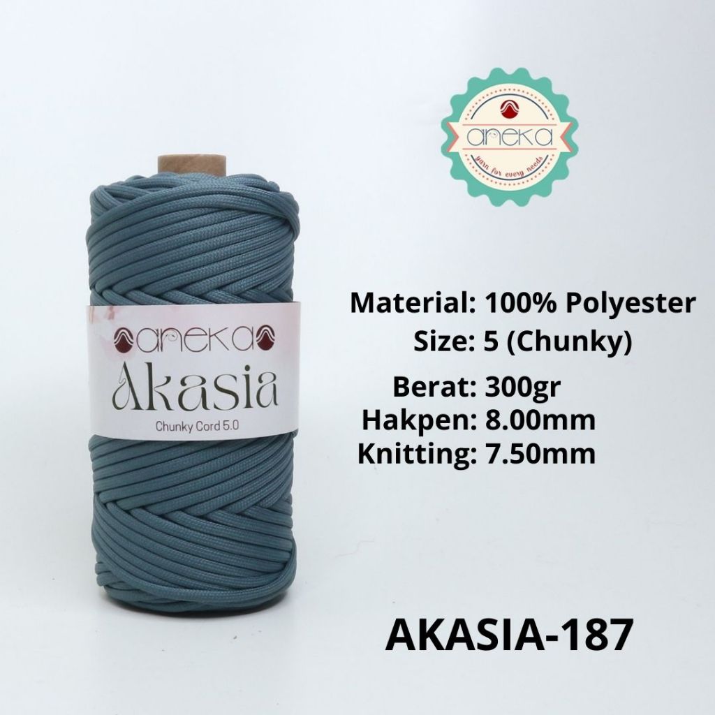 KATALOG - Benang Rajut Akasia / Chunky Cord Crochet Knitting Yarn