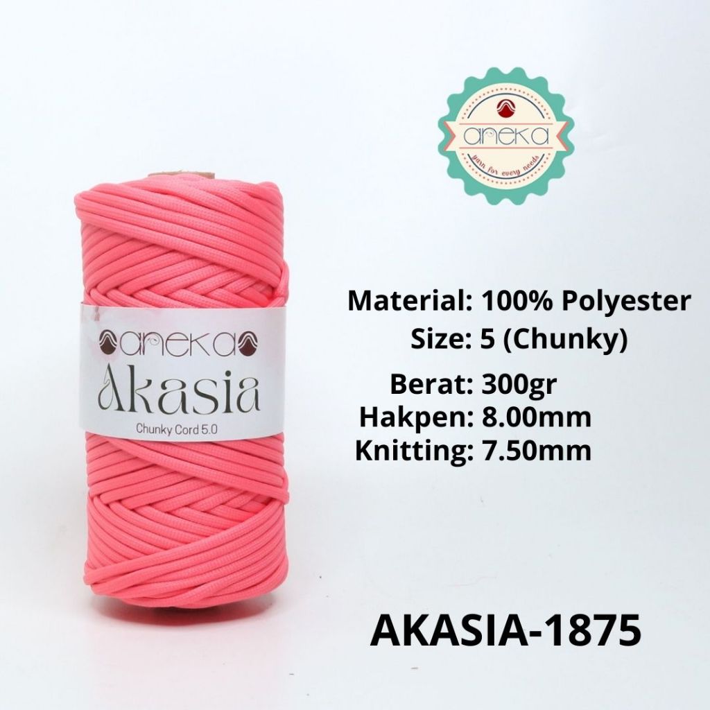 KATALOG - Benang Rajut Akasia / Chunky Cord Crochet Knitting Yarn