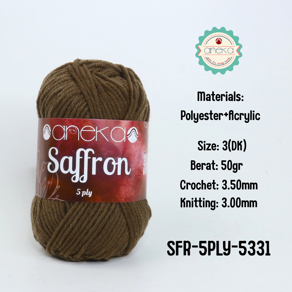 KATALOG - Benang Rajut Saffron 5 Ply / Crochet Knitting Yarn - Part 1