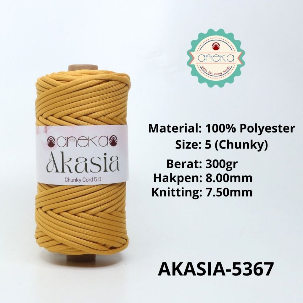 KATALOG - Benang Rajut Akasia / Chunky Cord Crochet Knitting Yarn