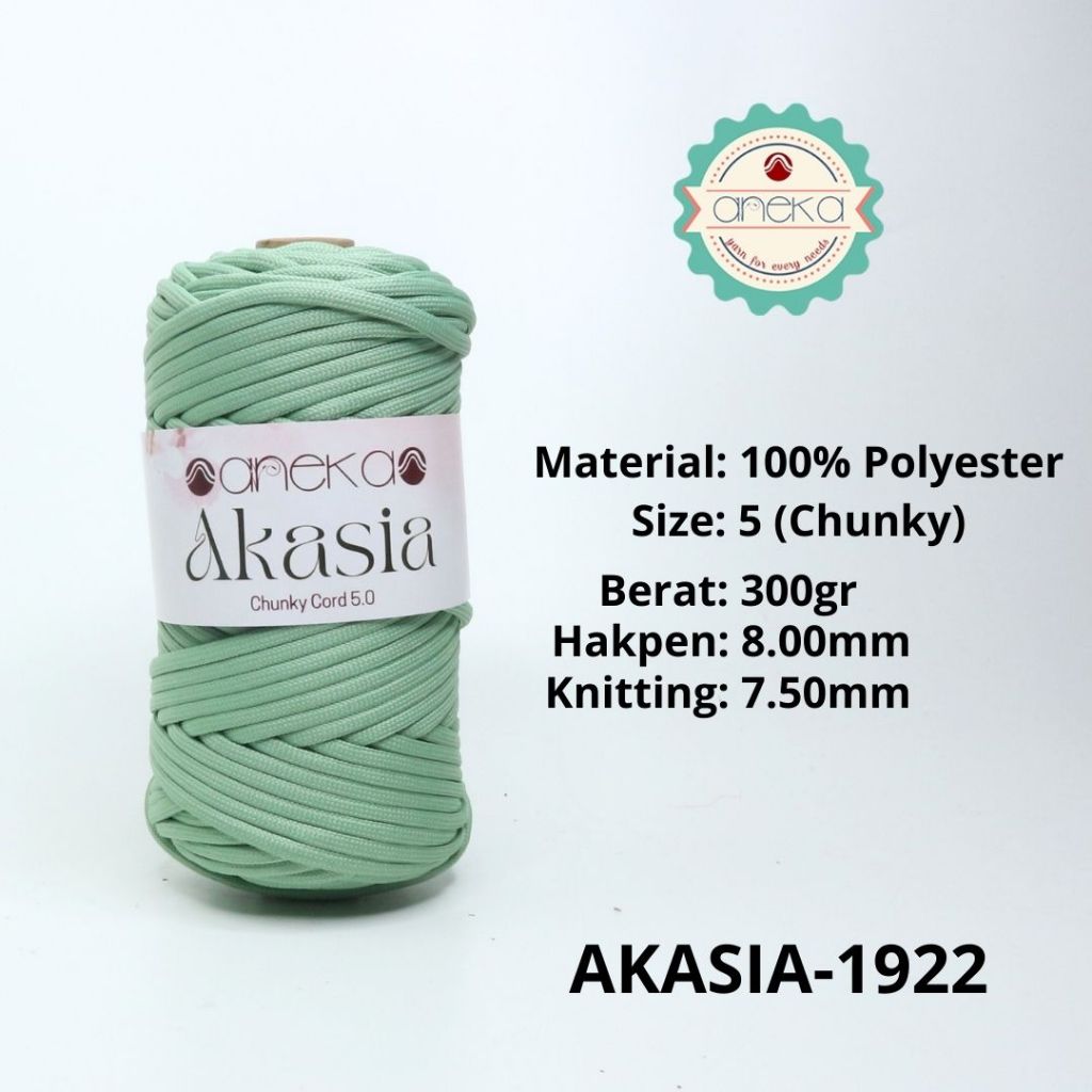 KATALOG - Benang Rajut Akasia / Chunky Cord Crochet Knitting Yarn