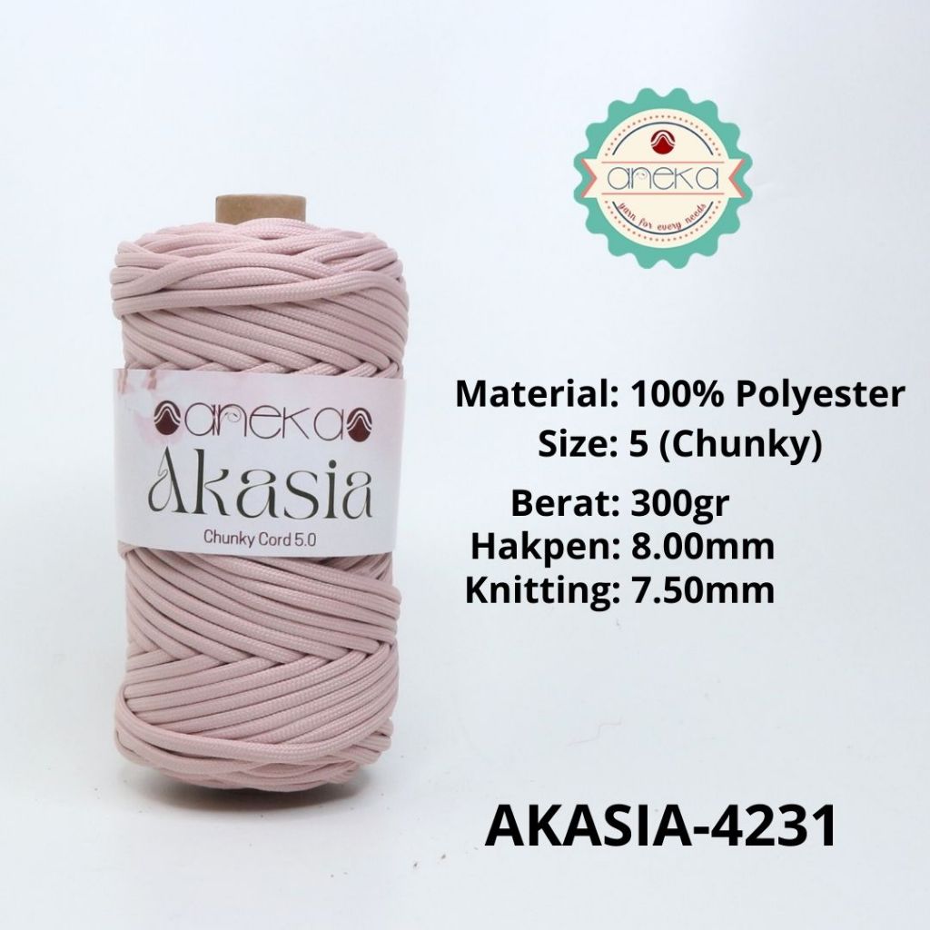 KATALOG - Benang Rajut Akasia / Chunky Cord Crochet Knitting Yarn