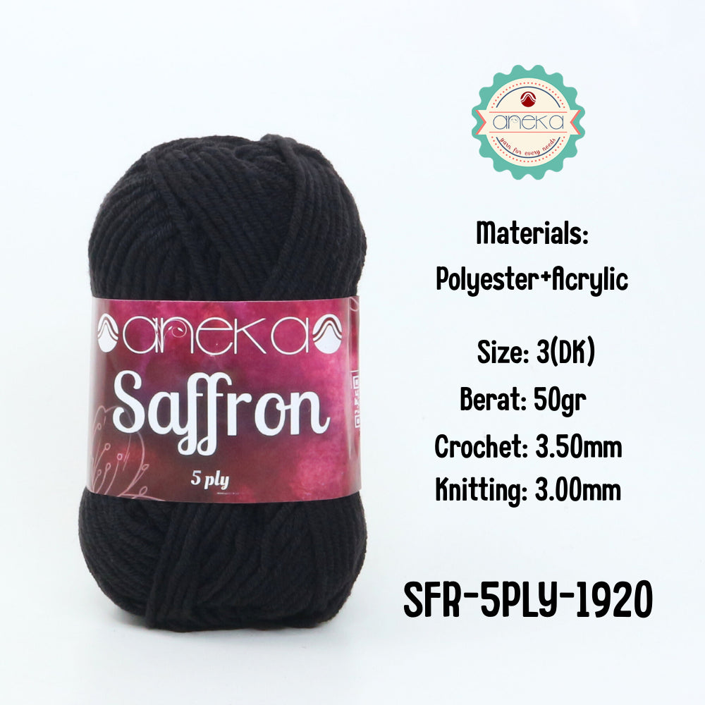 KATALOG - Benang Rajut Saffron 5 Ply / Crochet Knitting Yarn - Part 1