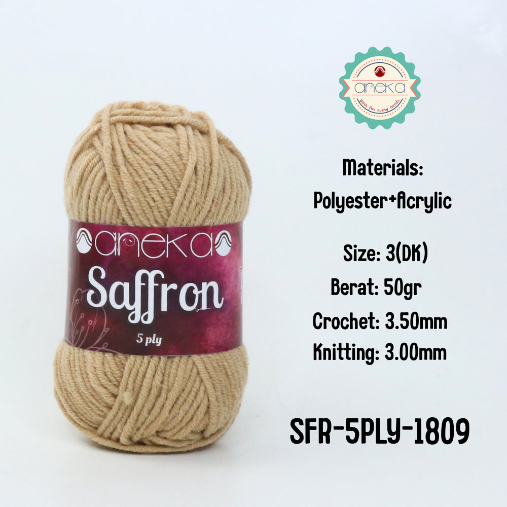 KATALOG - Benang Rajut Saffron 5 Ply / Crochet Knitting Yarn - Part 1
