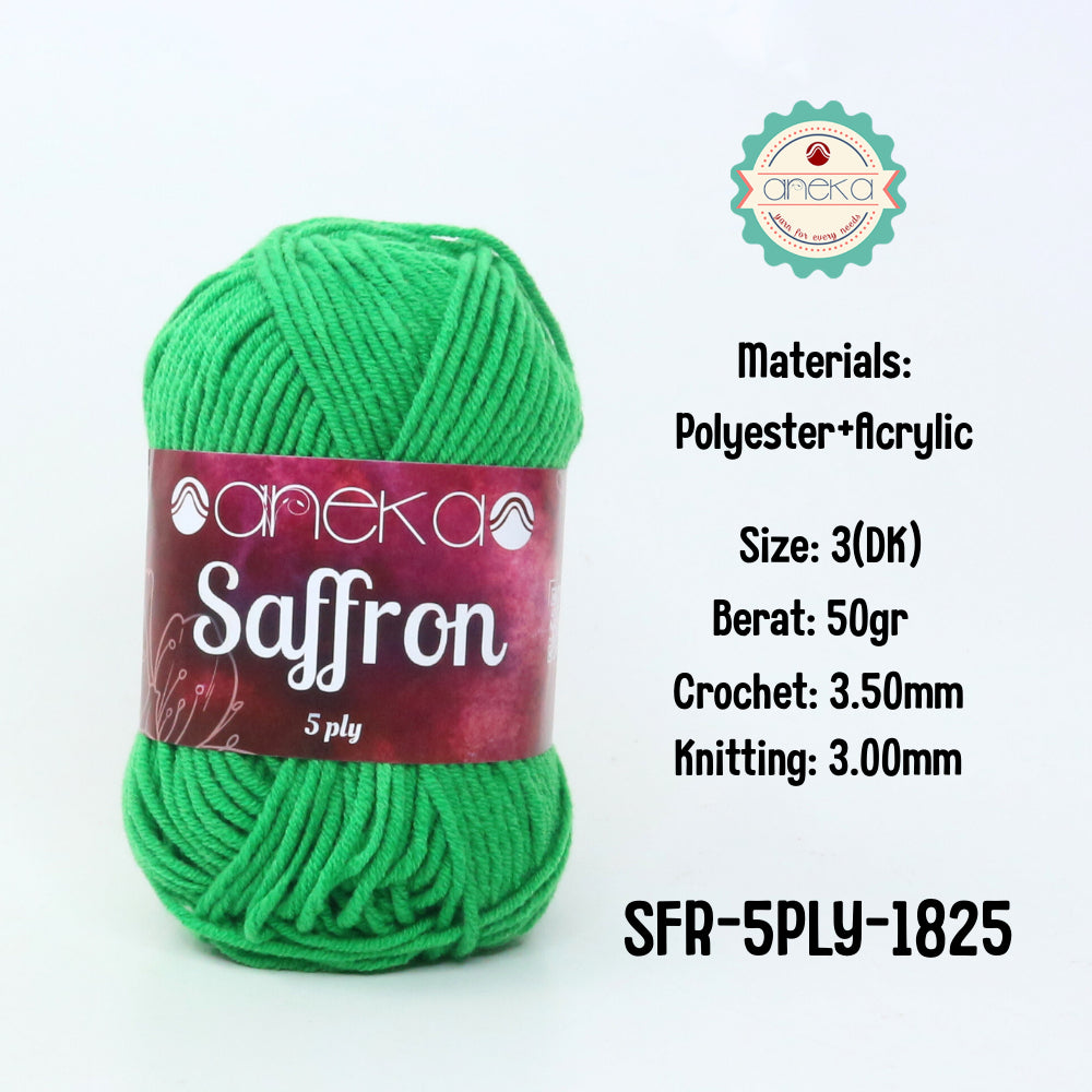 KATALOG - Benang Rajut Saffron 5 Ply / Crochet Knitting Yarn - Part 1