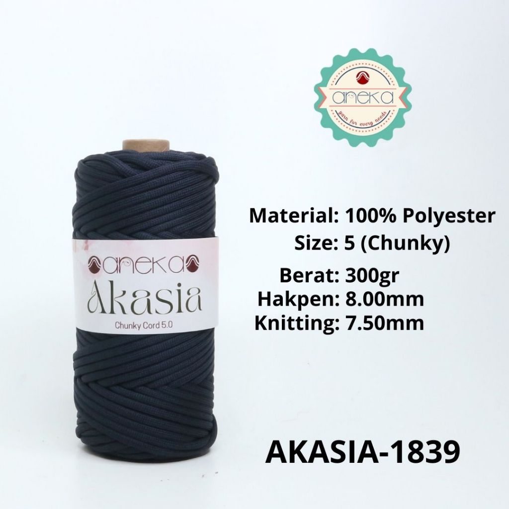 KATALOG - Benang Rajut Akasia / Chunky Cord Crochet Knitting Yarn