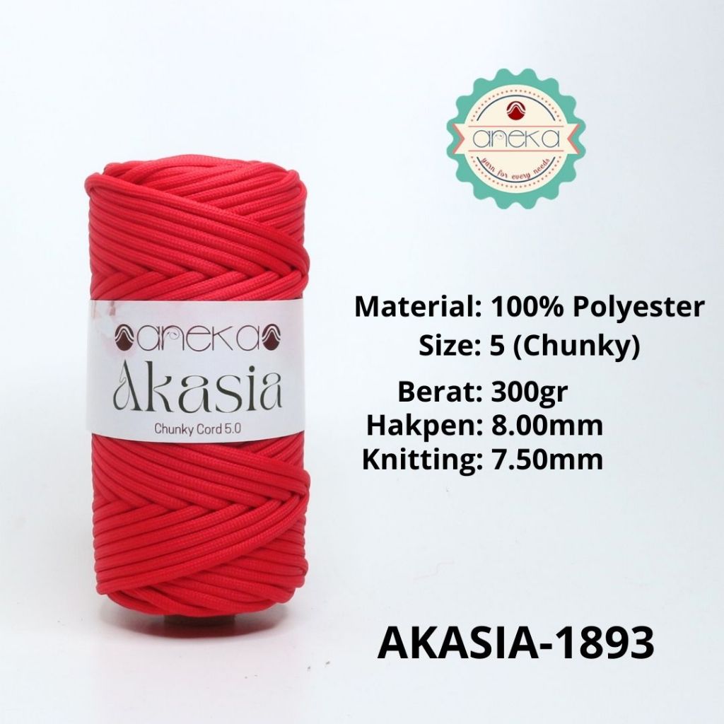 KATALOG - Benang Rajut Akasia / Chunky Cord Crochet Knitting Yarn