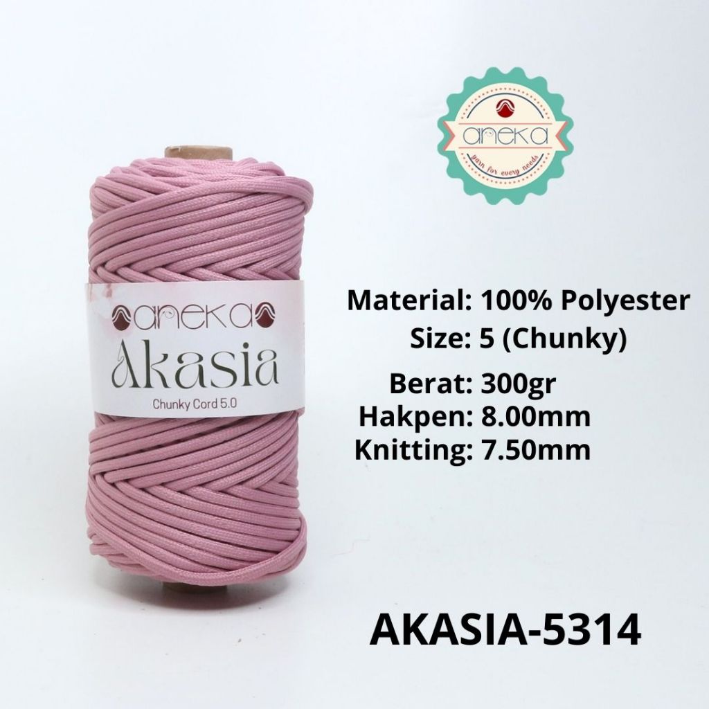 KATALOG - Benang Rajut Akasia / Chunky Cord Crochet Knitting Yarn