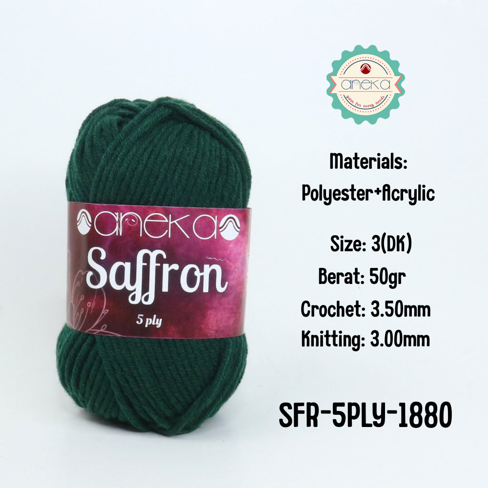 KATALOG - Benang Rajut Saffron 5 Ply / Crochet Knitting Yarn - Part 1