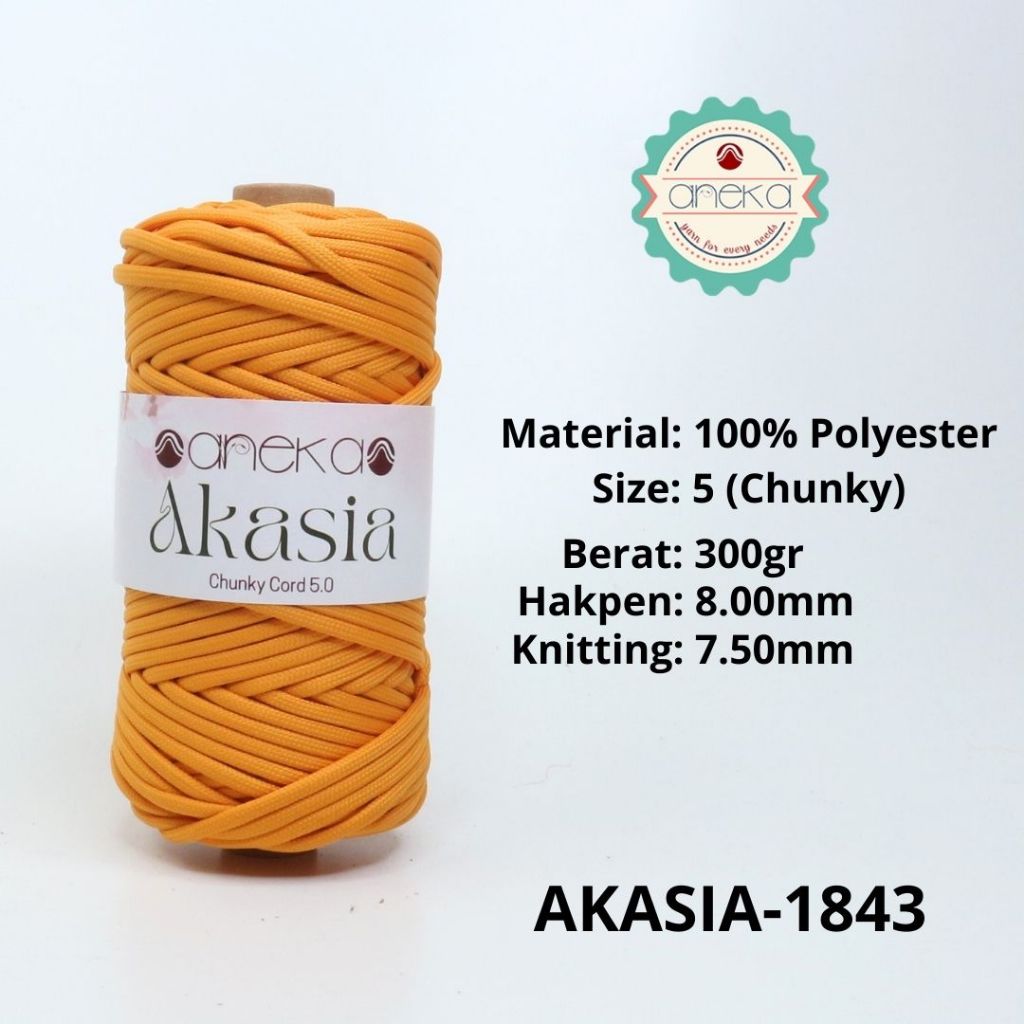 KATALOG - Benang Rajut Akasia / Chunky Cord Crochet Knitting Yarn